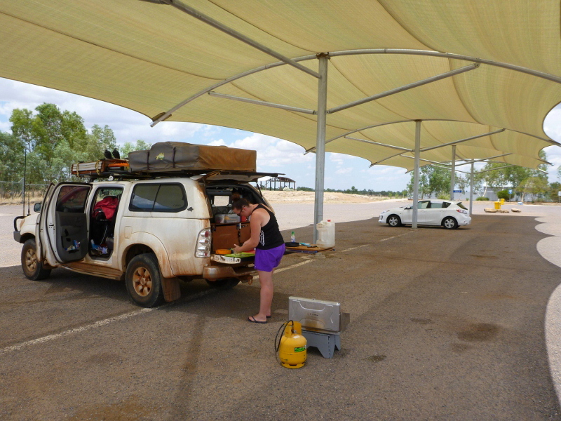 lunch in winton parking area