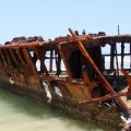 maheno wreck, fraser island