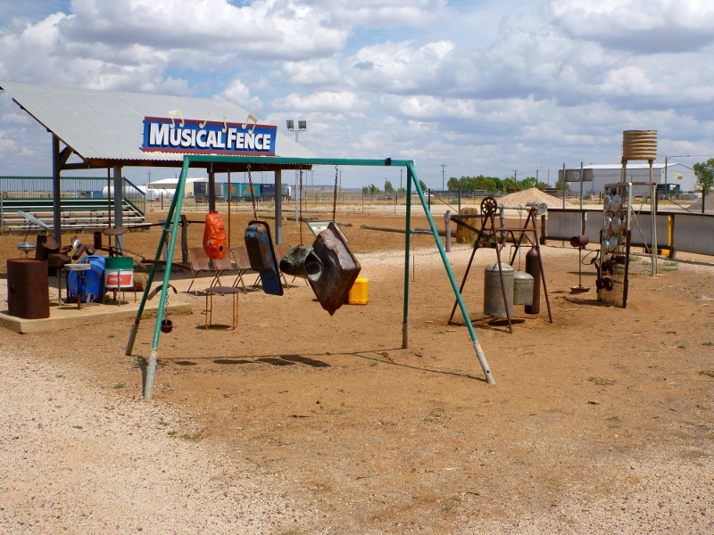 musical fence, winton