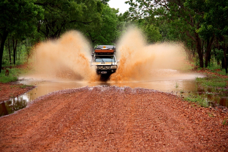 Nathan River Road Puddle