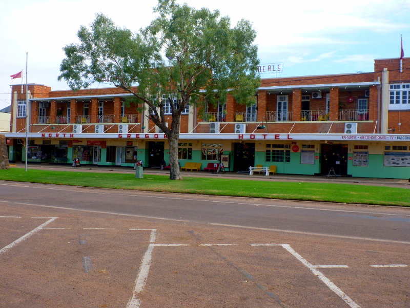 north gregory hotel, winton