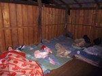 sleeping in village home