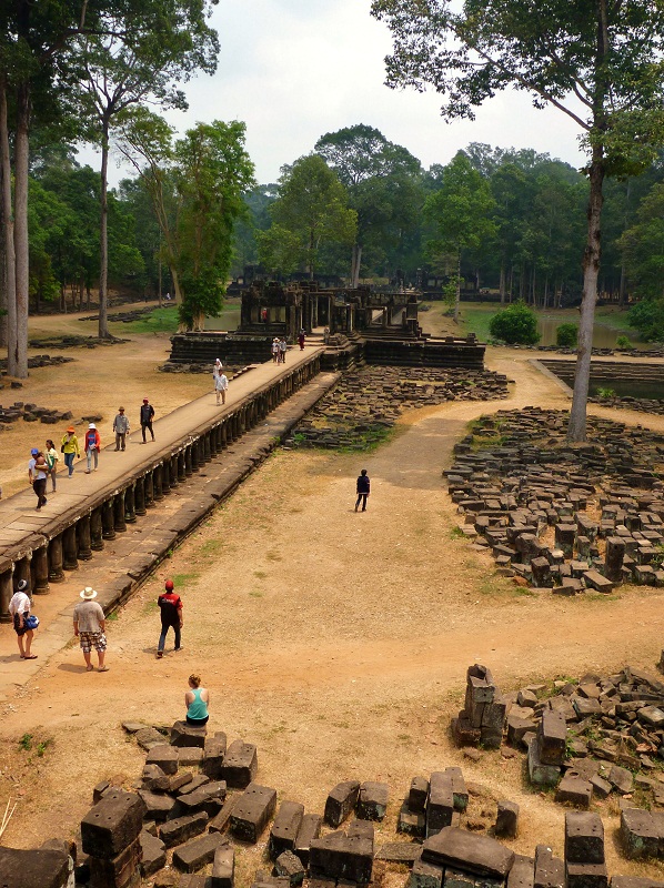 angkor thom view down