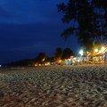 ko lanta beach at night