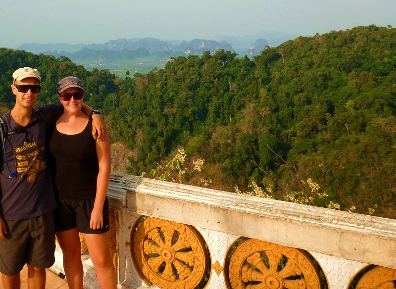 top of wat tham sua