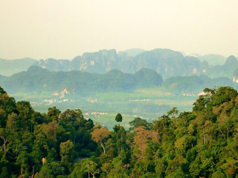 view from top of tiger cave temple