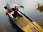 boat to see Irrawaddy dolphin
