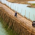 kampong cham bamboo bridge
