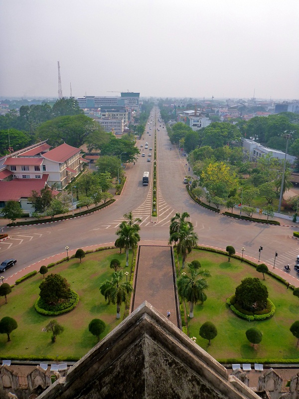 view from Patuxai