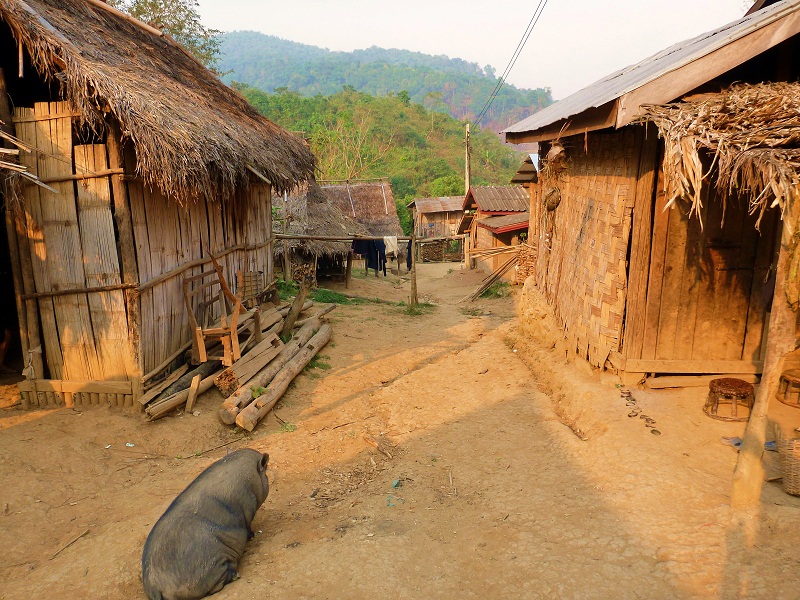 luang namtha hill village
