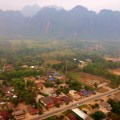 vang vieng hot air ballooning