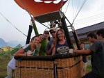 vang vieng hot air ballooning