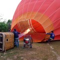 vang vieng hot air ballooning