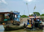 floating markets mekong delta
