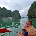 kayaking in ha long bay