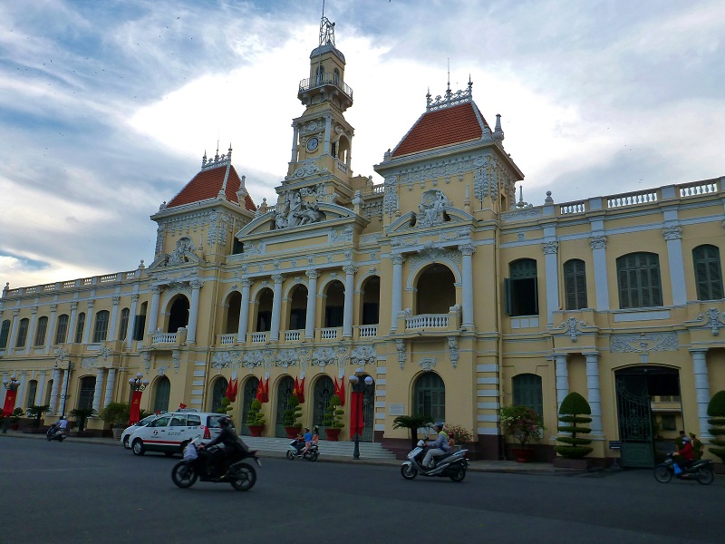nice building in ho chi minh