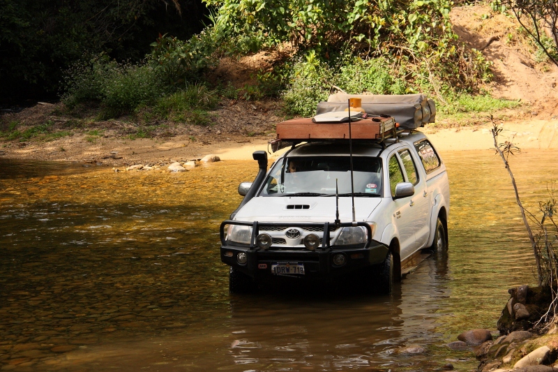 creb track water crossing