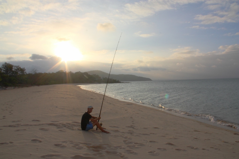 Fishing at Punsand Bay Cape York