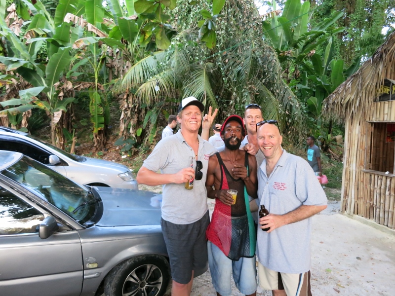 side of road in jamaica