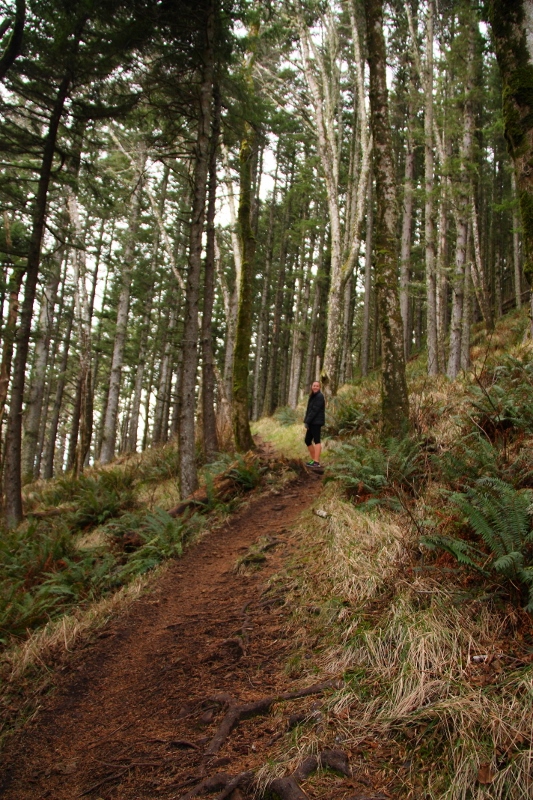 Hiking, Seaview, Central Oregon Coast