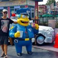 Joe and Chief Wiggim at universal studios florida
