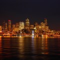 Seattle nightime view