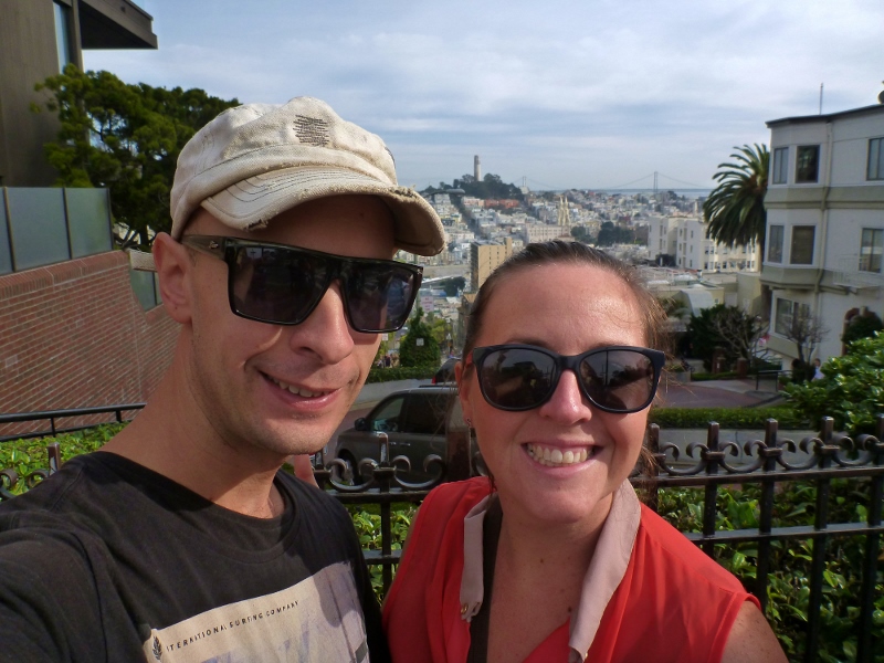 top of lombard street san francisco
