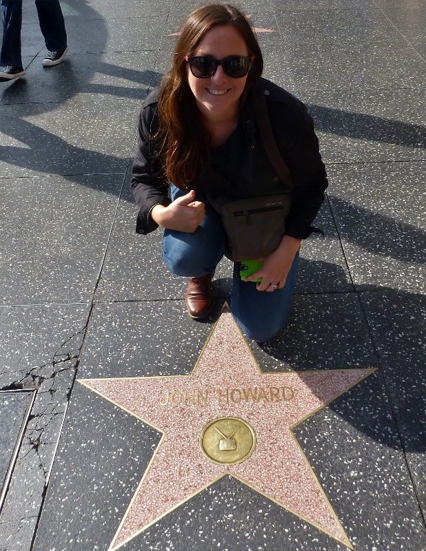 hollywood walk of fame john howard