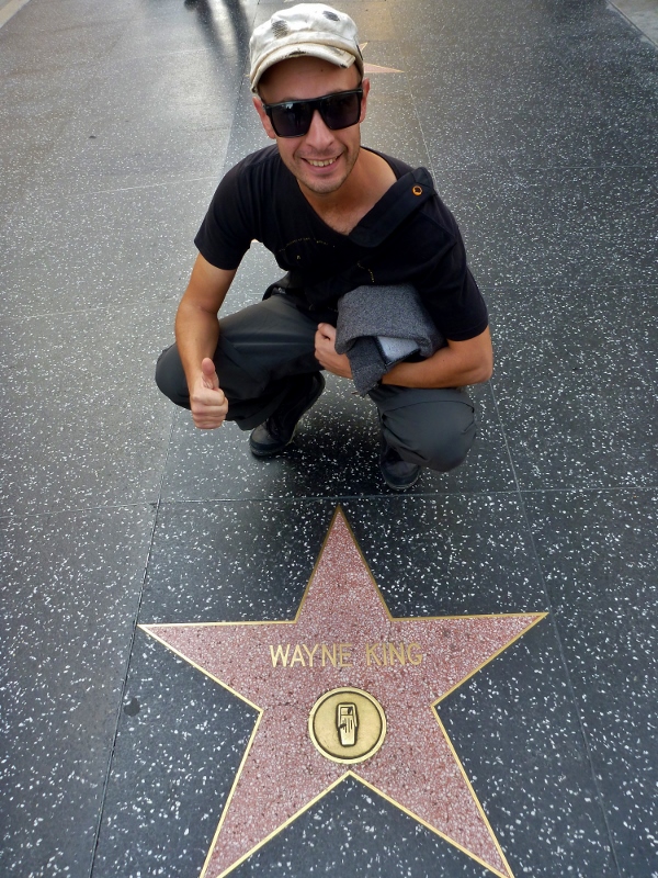 hollywood walk of fame wayne king