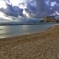 waikiki beach sunset