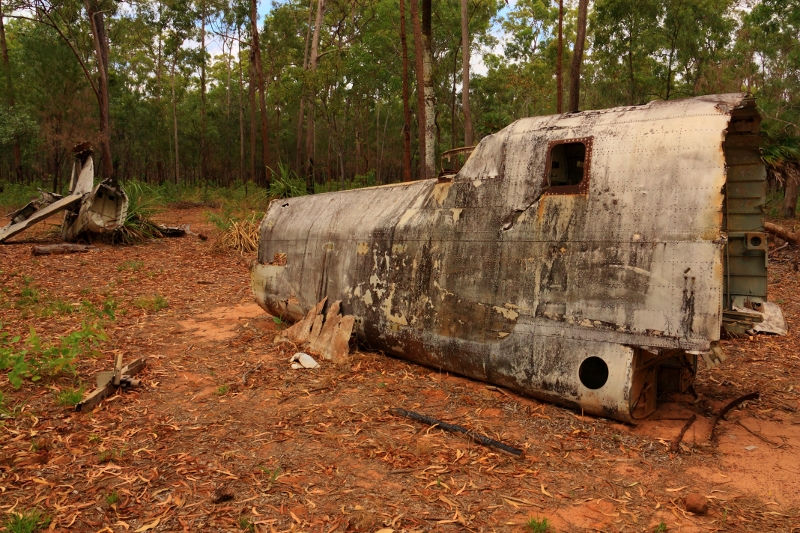 18 aircraft bristol beaufort mark VIII wreckage near bamaga