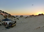 wilbinga camp with quad copter