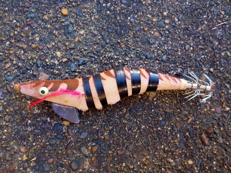 squid jig with field fix