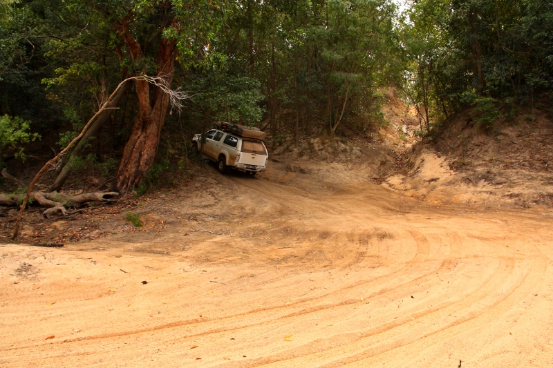Exiting Wenlock River valley Frenchmans Track