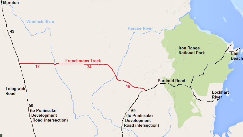 frenchmans track map