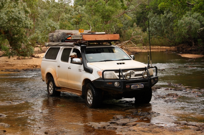 Wenlock River crossing Frenchmans Track