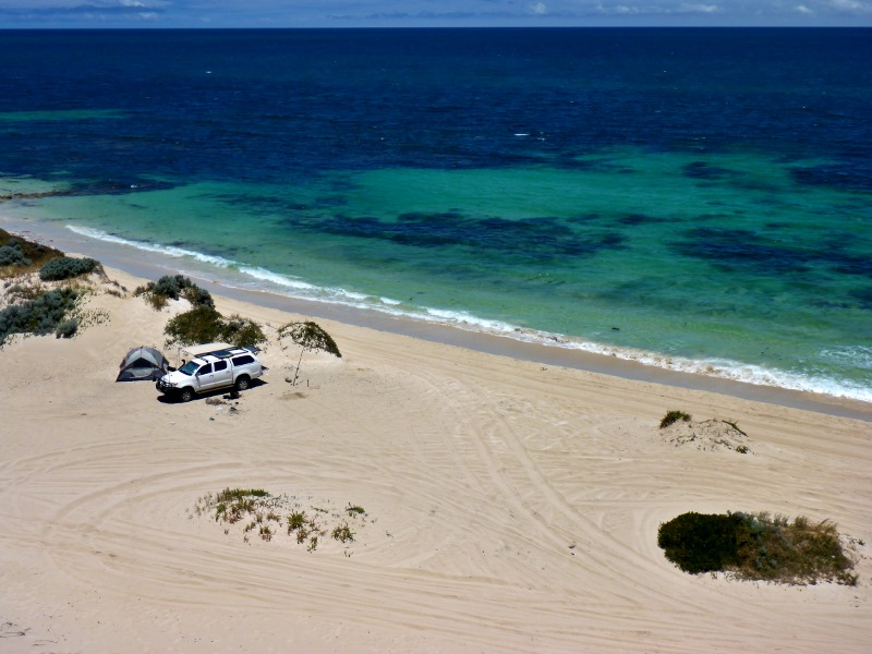 wilbinga beach camping