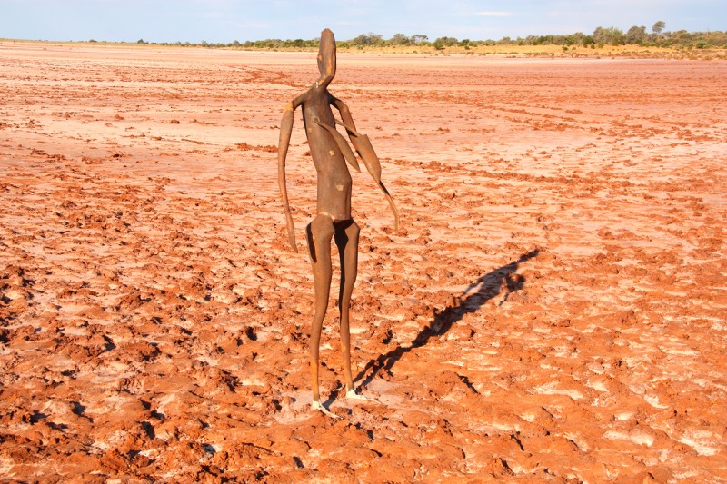 lake ballard sculptures big melons