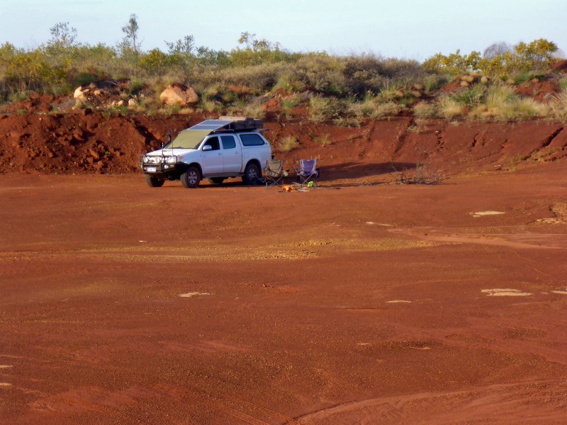 tanami gravel pit camping