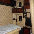 truck cab sleeping area