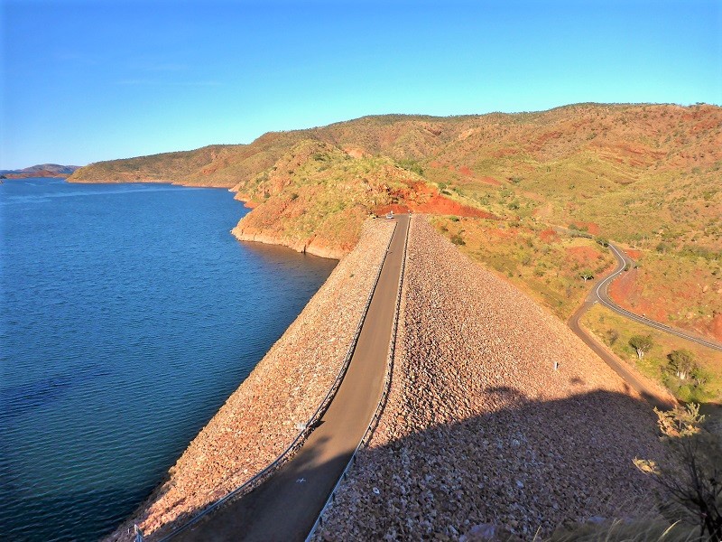 lake argyle ord river dam