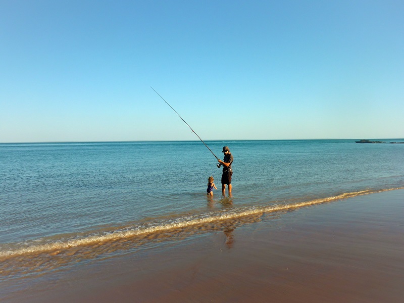 broome boat ramp beach fishing