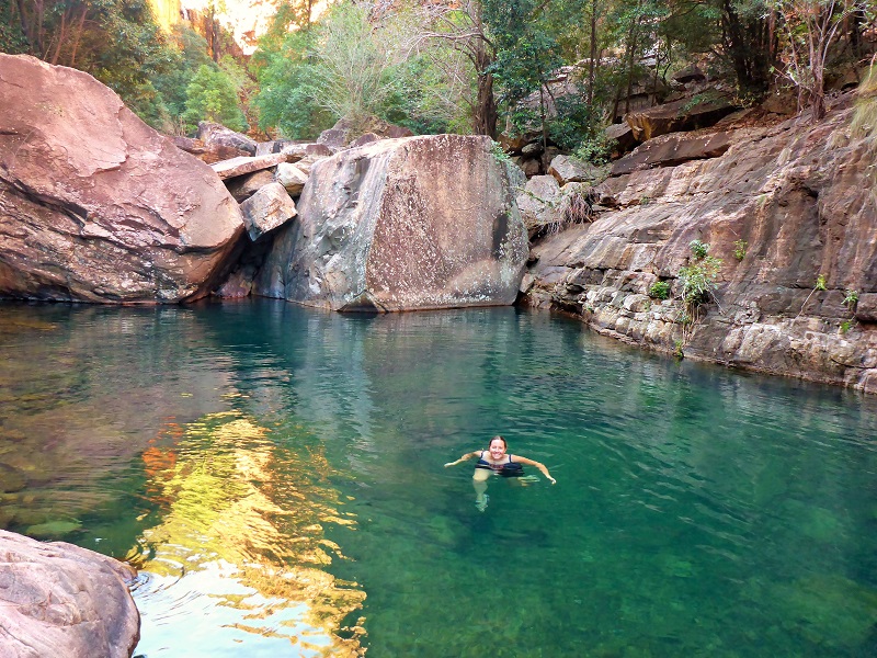 el questro swimming pool emma gorge