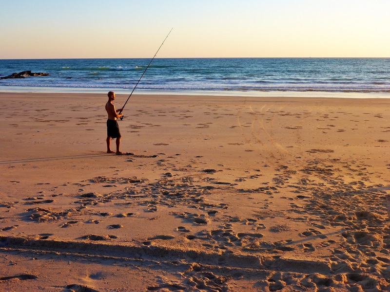fishing at quondong point