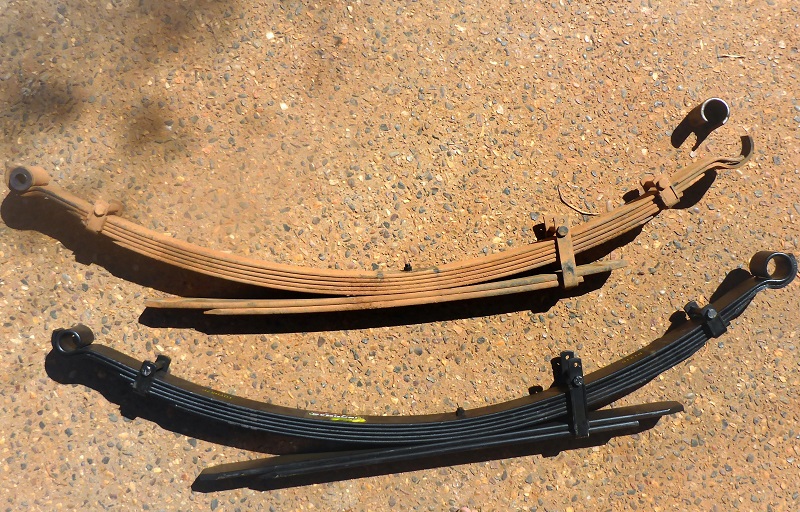 hilux new leaf spring vs old leaf spring