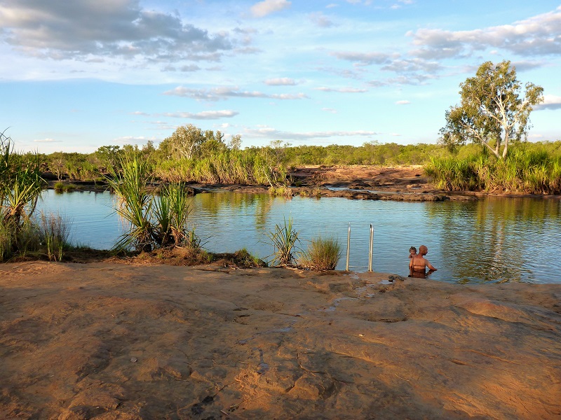 king edward river rock pool