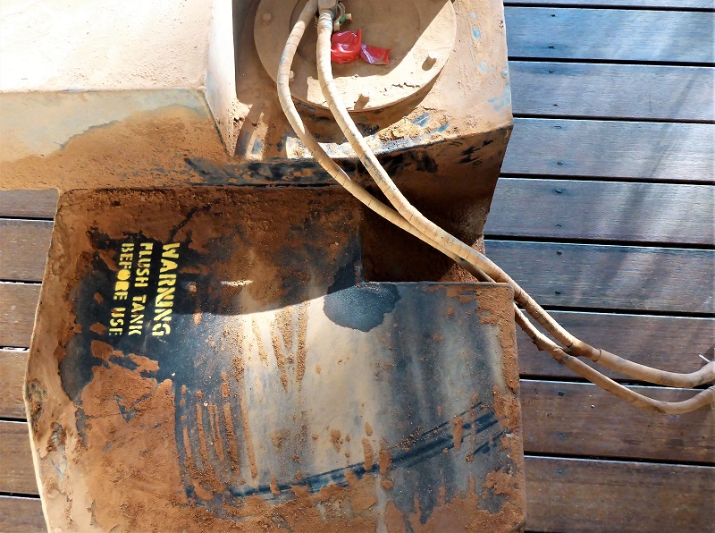 leaking outback accessories fuel tank