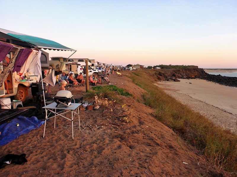 middle lagoon watching the sunset