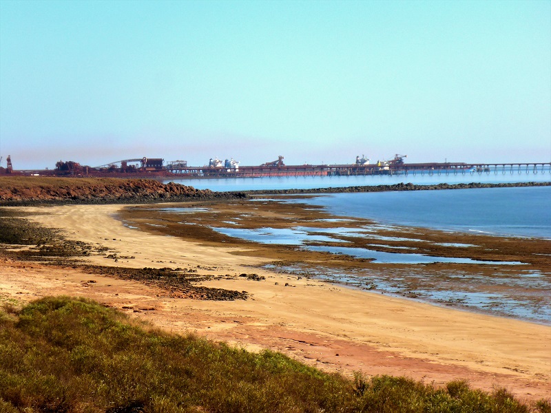 wickham iron ore port facility