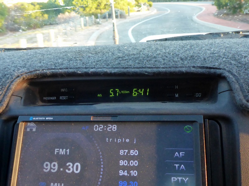 hilux average fuel consumption